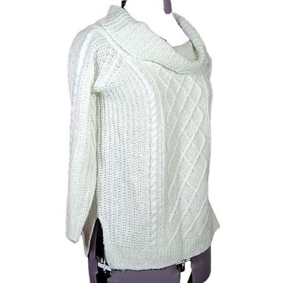 No Comment Textured Off-the-Shoulder Sweater Sz XL - Picture 2 of 13